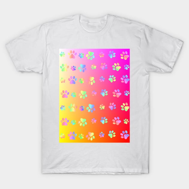 PUPPY Dog Paws T-Shirt by SartorisArt1